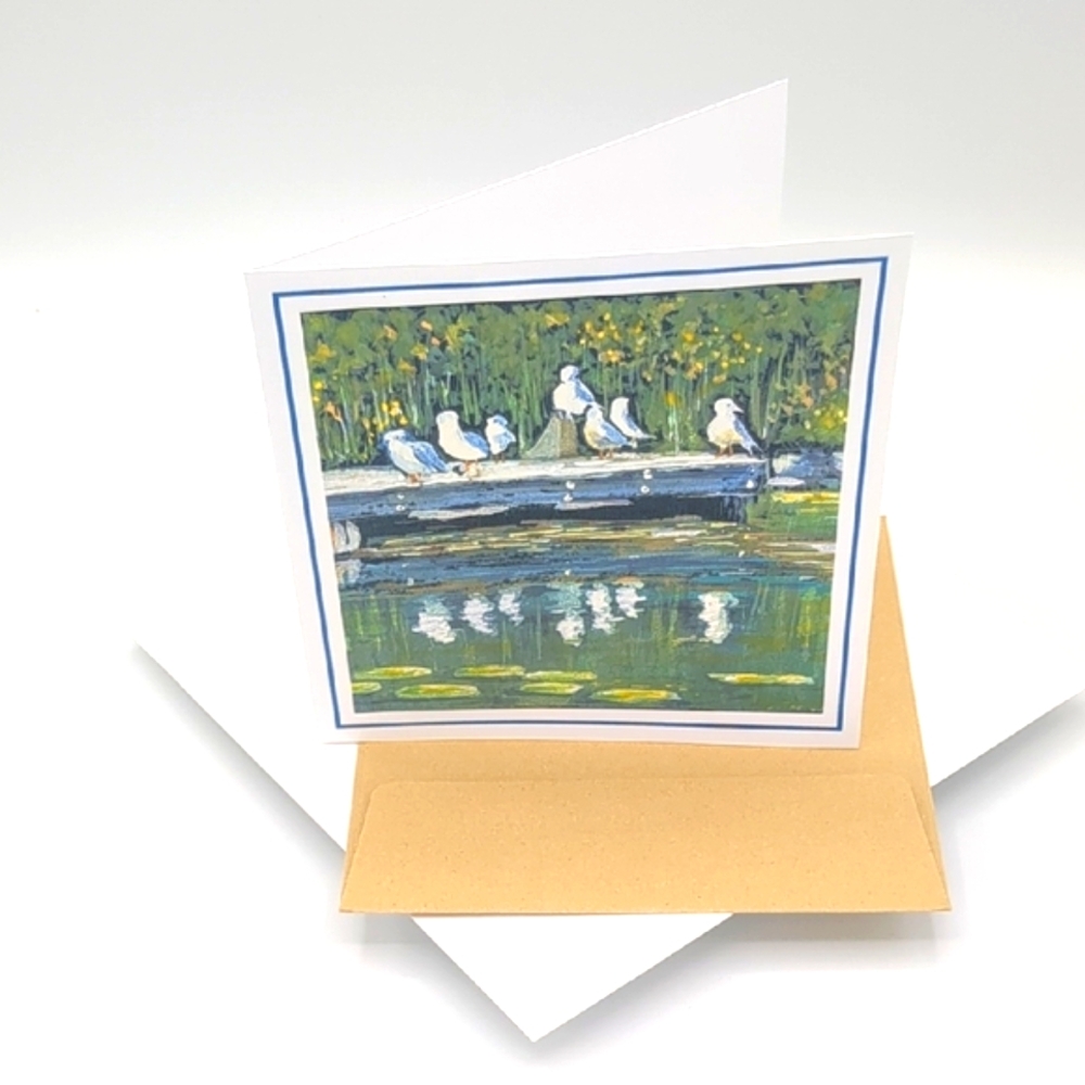 Elegant Nature-Themed Greeting Card